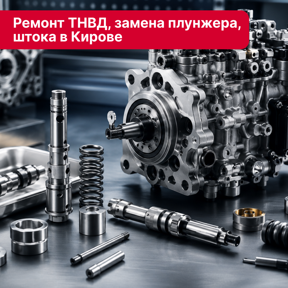 Ремонт ТНВД, замена плунжера, штока (КамАЗ, МАЗ, УТН, BOSH) Ремонт ТНВД, замена плунжера, штока (КамАЗ, МАЗ, УТН, BOSH)