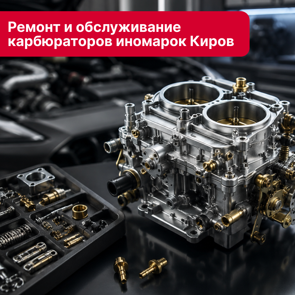 Ремонт и обслуживание карбюраторов иномарок в Кирове